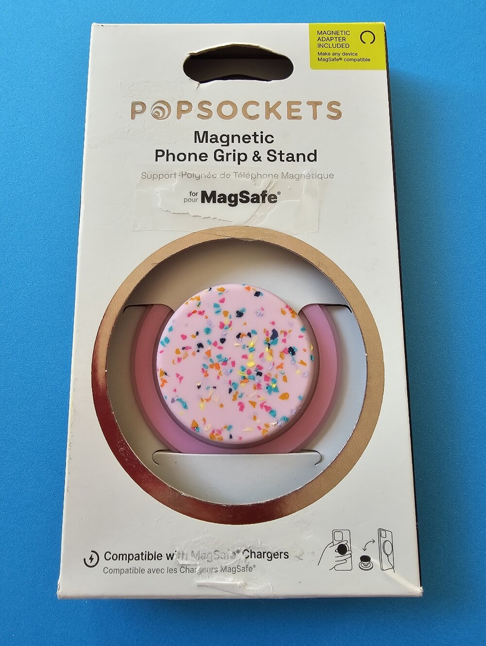 Popsocket - PopOut Circus Regrind Sugar Plum MAGSAFE Round PopGrip